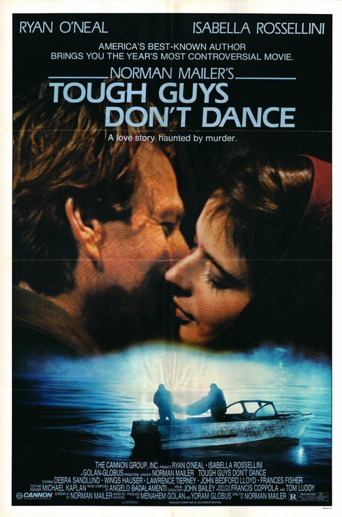 tough guys don't dance 1987 one sheet poster folded