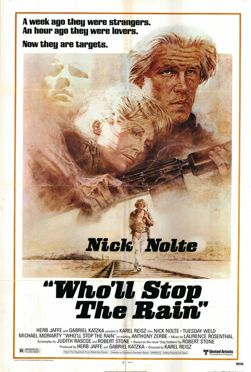 who'll stop the rain 1978 one sheet poster folded