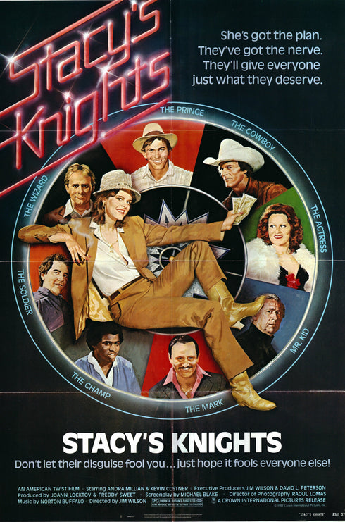 stacy's knights 1983 one sheet poster folded