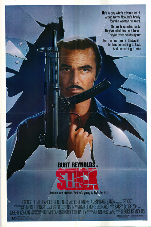 stick 1985 one sheet poster folded