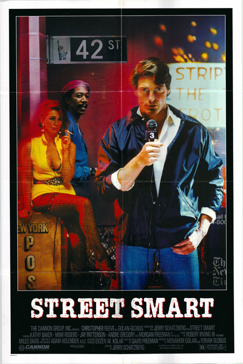 street smart 1987 one sheet poster folded