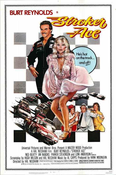 stroker ace 1983 one sheet poster folded
