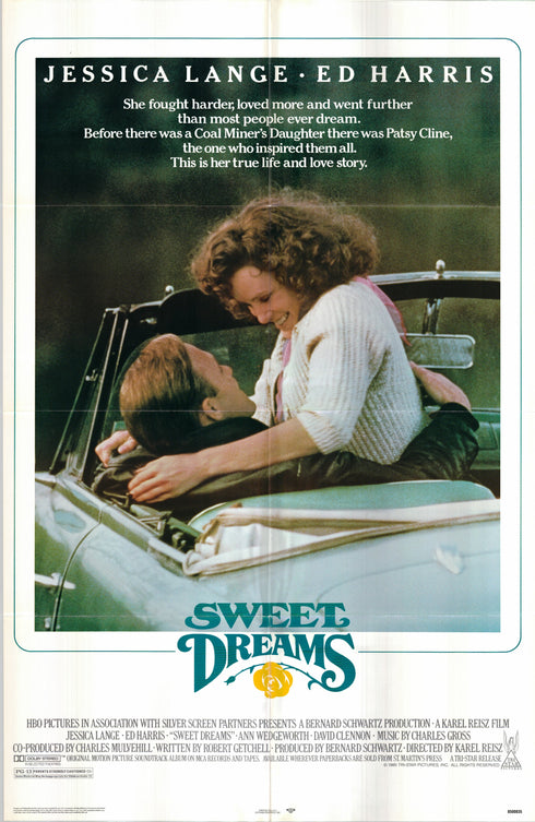 sweet dreams 1985 one sheet poster folded
