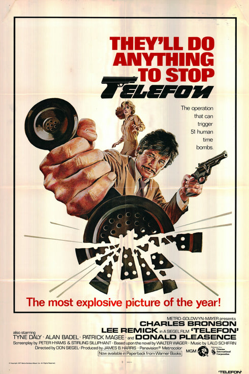 telefon 1977 one sheet poster folded