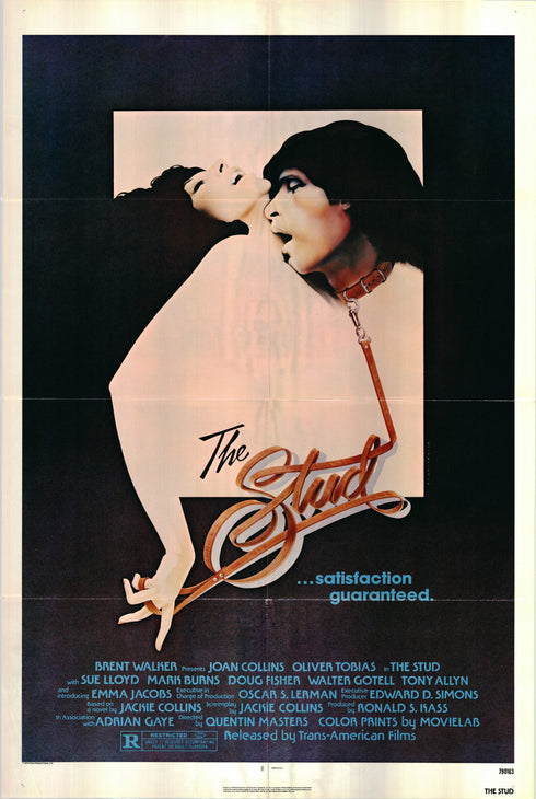 the stud 1979 one sheet poster folded